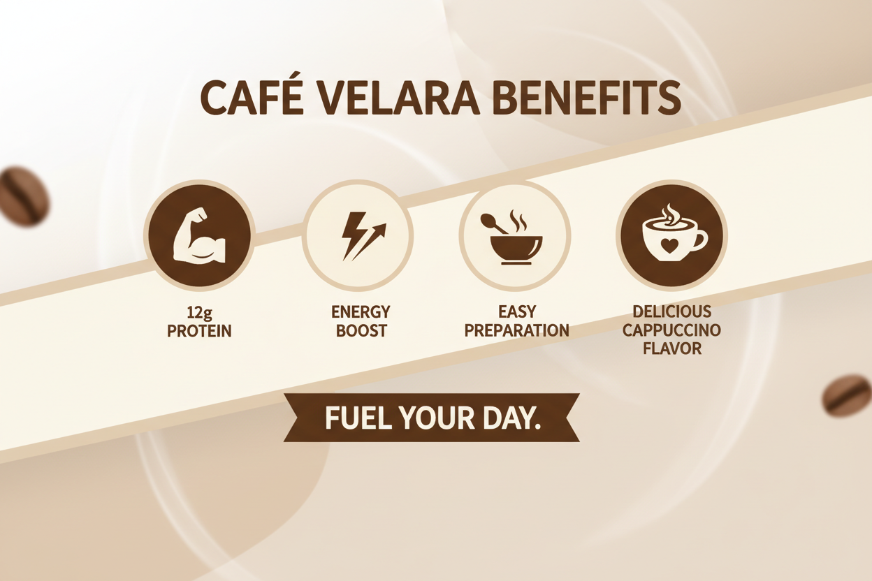 Beneficios de Café Velara - Infografía